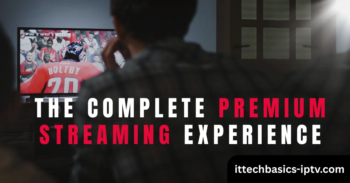 The complete premium streaming home entertainment experience